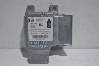 13126123BX Блок AirBag Opel Vectra C  Арт e9324167, вид 1