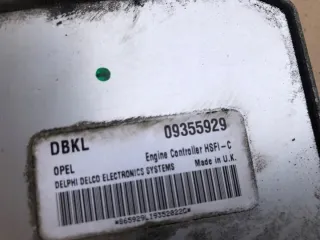 09355929 Блок управления двигателем Opel Astra H Арт e9325577, вид 2