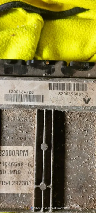 8200164728 8200153837 Блок управления двигателем Renault Laguna 2 Арт e9326172, вид 1