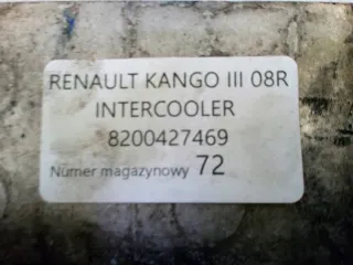 8200427469 Интеркулер Renault Kangoo 2 Арт e9332850, вид 5
