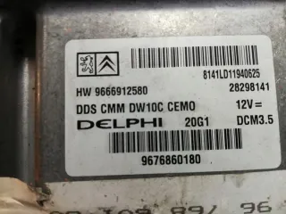 9666912580 9676860180 28298141 Блок управления двигателем Citroen C4 2 Арт e9342104, вид 6