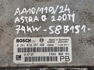 24417167 24417167PB Блок управления двигателем Opel Astra G Арт e9343263, вид 5