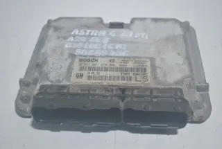 0281001670 90589736 Блок управления двигателем Opel Astra G Арт e9343265, вид 3
