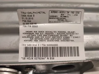 9688582280 Подушка безопасности Citroen C4 1 Арт e9364121, вид 4