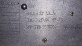 5F0807221AB Бампер передний Seat Leon 3 Арт e9381549, вид 9