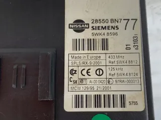 28550BN777 Блок комфорта Nissan Almera Tino Арт e9394695, вид 9