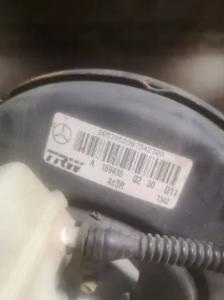 A1694300230 Вакуумный усилитель тормозов Mercedes A W169 Арт e9415256, вид 2