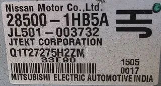 28500-1HB5A 285001HB5A JL501-003732 JJ001-006020 Рулевая колонка Nissan Micra K13 Арт e9415473, вид 3