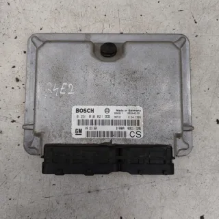 0281010021 09133269 Блок управления двигателем Opel Zafira A Арт e9422797, вид 1