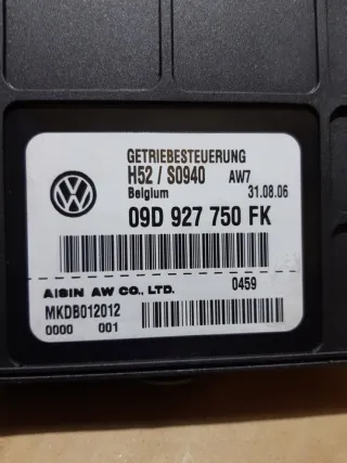 09D927750FK Блок управления АКПП Audi Q7 4L Арт e9428072, вид 5