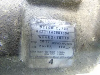 92600CJ700 Компрессор кондиционера Nissan Note E11 Арт e9437070, вид 5