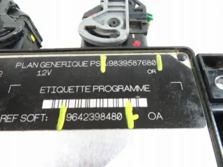 9642398480 9839587680 Блок управления двигателем Peugeot Partner 1 Арт e9470790, вид 8