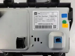 13337253 13223793 13337221 Блок навигации Opel Astra J Арт e9490857, вид 5