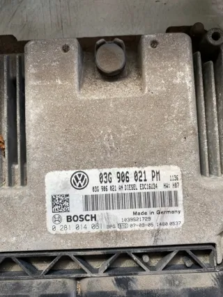 03G906021PM 0281014061 Блок управления двигателем Volkswagen Jetta 5 Арт e9498645, вид 2