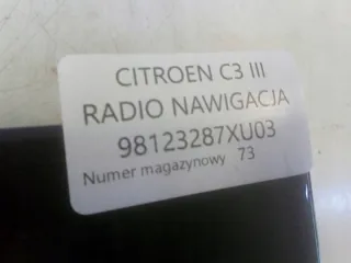 98123287XU03 Блок навигации Citroen C3 3 Арт e9512982, вид 6