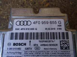4F0959655G 4F0910655Q 0285010682 Блок AirBag Audi A6 C6 (S6,RS6) Арт e9520503, вид 6