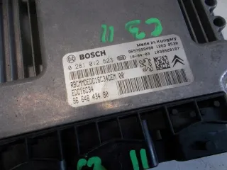9664843480 Блок управления двигателем Citroen C3 2 Арт e9520855, вид 2