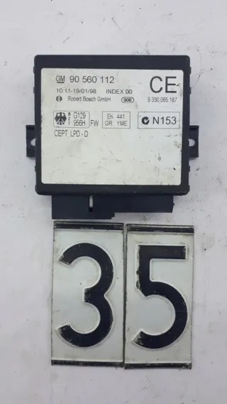 90560112 09114587 Блок AirBag Opel Astra G Арт e9521307, вид 1