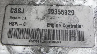 09355929 Блок управления двигателем Opel Astra G Арт e9521735, вид 2
