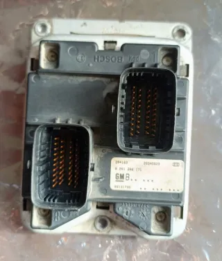 0261206171 09131795 Блок управления двигателем Opel Astra G Арт e9521773, вид 4