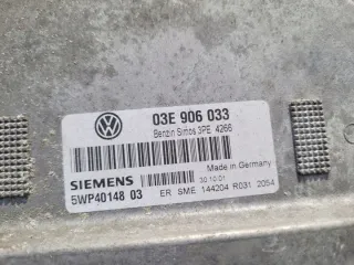 03E906033 5WP4014803 5WP40148 Блок управления двигателем Seat Ibiza 5 Арт e9522251, вид 2