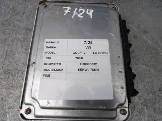 036906032 0261206140 Блок управления двигателем Volkswagen Golf 4 Арт e9522502, вид 1