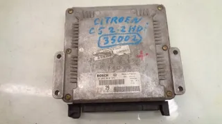 0281010371 Блок управления двигателем Citroen C5 1 Арт e9530532, вид 1