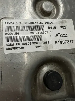 51987317 Блок управления двигателем Fiat Panda 3 Арт e9545733, вид 4