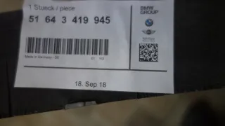 51643419945 Передняя панель крепления облицовки (телевизор) BMW X3 E83 Арт e9555436, вид 4