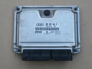 8E0907401P 0281011136 Блок управления двигателем Audi A6 C5 (S6,RS6) Арт e9558177, вид 1