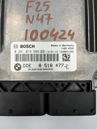 8518477 0281018609 030383895 Блок управления двигателем BMW X3 F25 Арт e9558223, вид 4