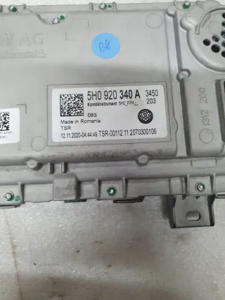 5H0920340A Щиток приборов (приборная панель) Volkswagen Golf 8 Арт e9563238, вид 3