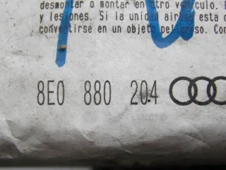 8E0880204 Подушка безопасности Audi A4 B6 Арт e9566235, вид 3