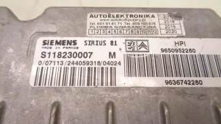 S118230007M 9650952280 9636742280 Блок управления двигателем Citroen C5 1 Арт e9582632, вид 2