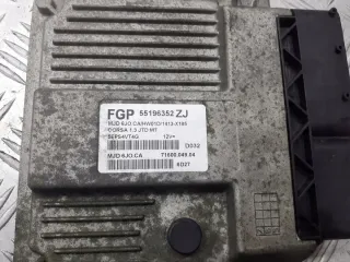 55196352ZJ Блок управления двигателем Opel Corsa C Арт e9583376, вид 3