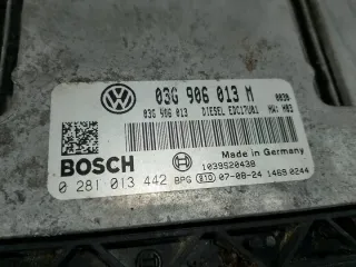 03G906013M 0281013442 Блок управления двигателем Skoda Fabia 2 Арт e9583760, вид 4