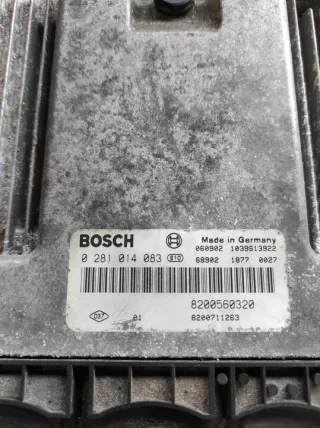 0281014083 8200560320 Блок управления двигателем Renault Espace 4 Арт e9605463, вид 4