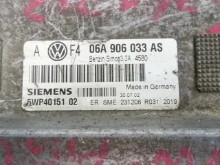 06A906033AS 5WP40151 Блок управления двигателем Volkswagen Bora Арт e9605766, вид 4