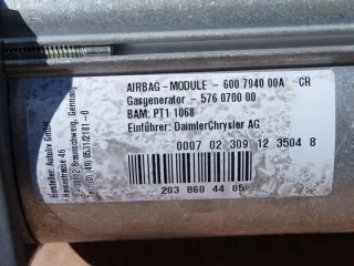 2038604405 Подушка безопасности Mercedes C W203 Арт e9608184, вид 6