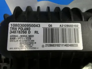 A2128603102 1080300950043 34078260D Подушка безопасности Mercedes E C207 Арт e9608213, вид 3