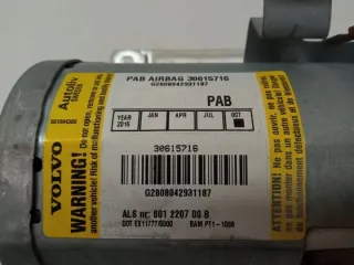 30615716 Подушка безопасности Volvo S40 1 Арт e9608933, вид 4