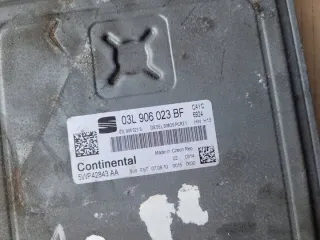 03L906023BF 03L906023S 5WP42843AA 5WP42843 Блок управления двигателем Seat Ibiza 4 Арт e9622452, вид 2