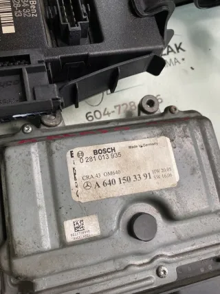A6401503391 0281013935 Блок управления двигателем Mercedes A W169 Арт e9644460, вид 4