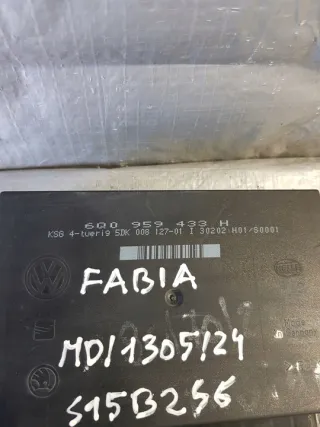 6Q0959433H Блок предохранителей Skoda Fabia 1 Арт e9648954, вид 2