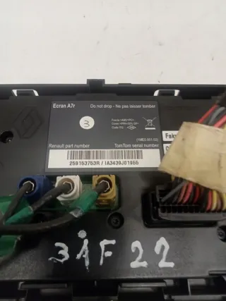 259153753R Блок навигации Renault Laguna 3 Арт e9651248, вид 9