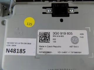 3G0919605 Блок навигации Volkswagen Golf 7 Арт e9651798, вид 3