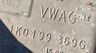 1K0199369G 1K0199313H Балка подвески передняя (подрамник) Volkswagen Golf 5 Арт e9654592, вид 6