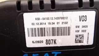 6J0920807K Щиток приборов (приборная панель) Seat Ibiza 4 Арт e9672052, вид 2