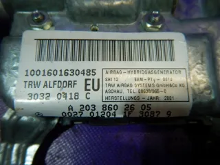 A2038602605 Подушка безопасности Mercedes C W203 Арт e9685065, вид 3