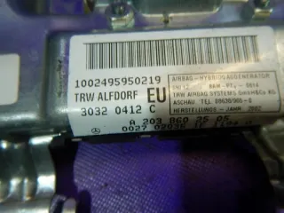 A2038602505 Подушка безопасности Mercedes C W203 Арт e9685069, вид 3